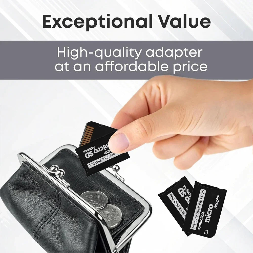 TF to MS Memory Stick Pro Duo Adapter Card Reader