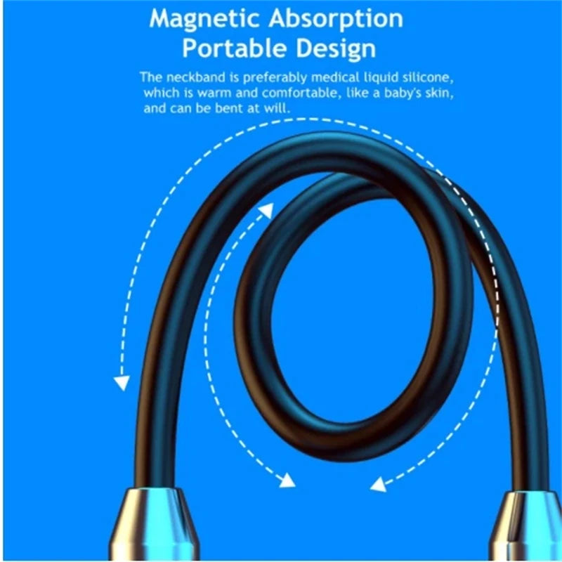 Wireless Headphone Fone Bluetooth 5.0 Neckband Earphones