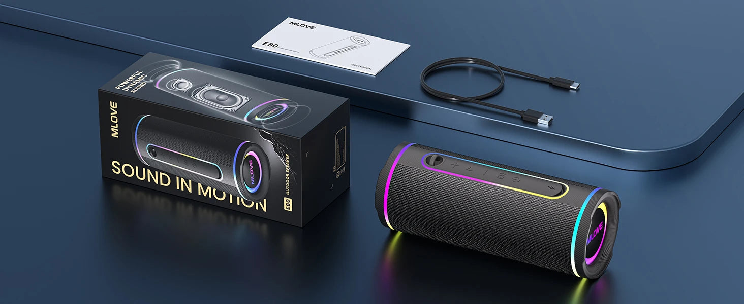 MLOVE E80 30W Power Bluetooth Speaker