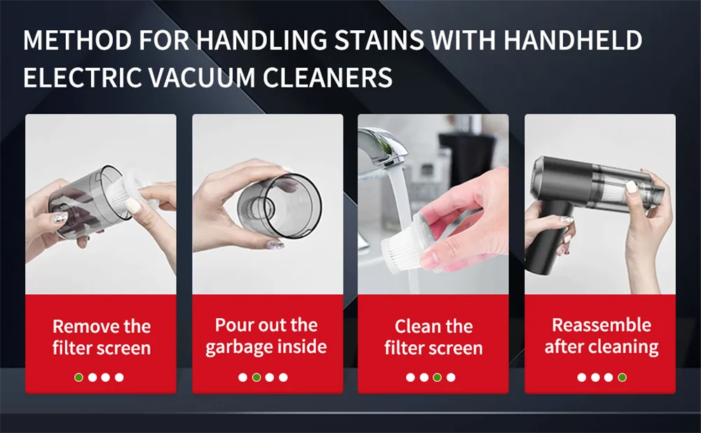 Portable Small Vacuum Cleaner