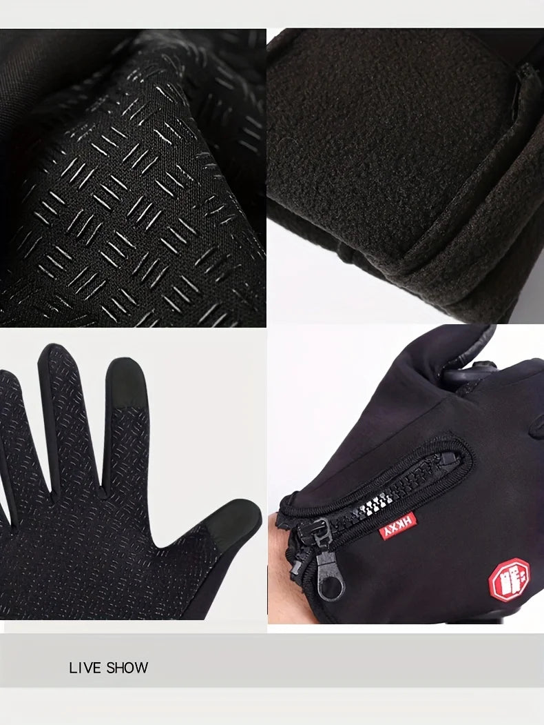 Winter Gloves For Men Women Touchscreen Warm Outdoor