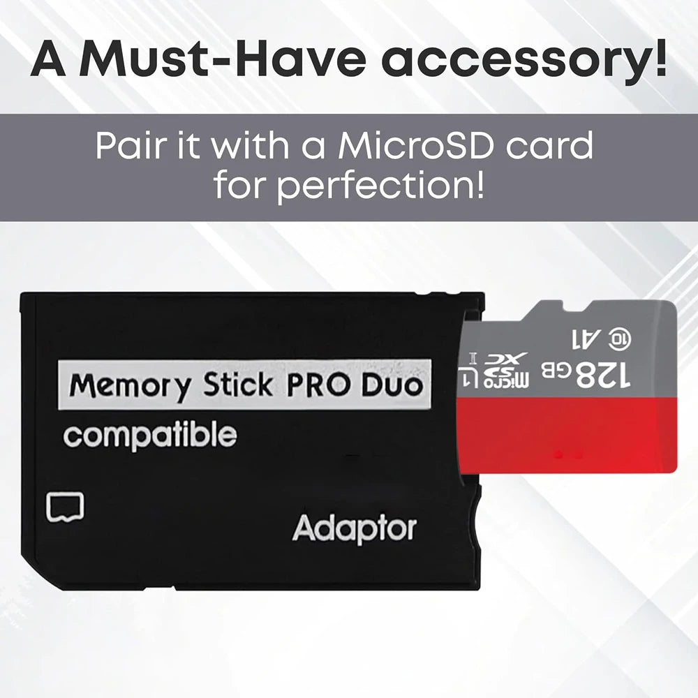 TF to MS Memory Stick Pro Duo Adapter Card Reader