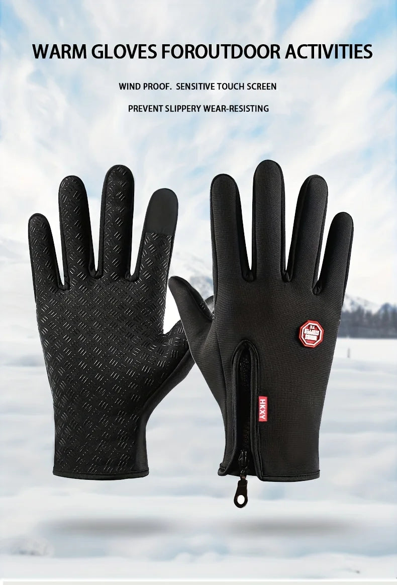 Winter Gloves For Men Women Touchscreen Warm Outdoor